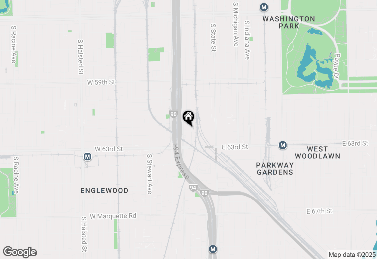 Map of 140 W 62nd Street, Chicago, IL 60621