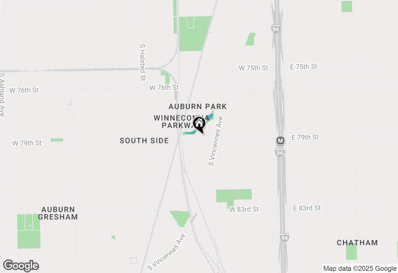 Map of 7853 S Normal Avenue, Chicago, IL 60620