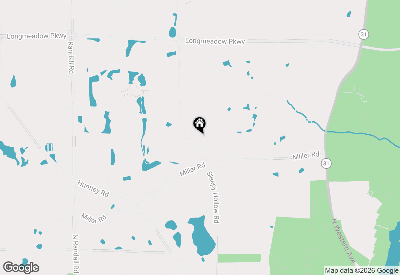 Map of 3355 Blue Ridge Drive, Carpentersville, IL 60110