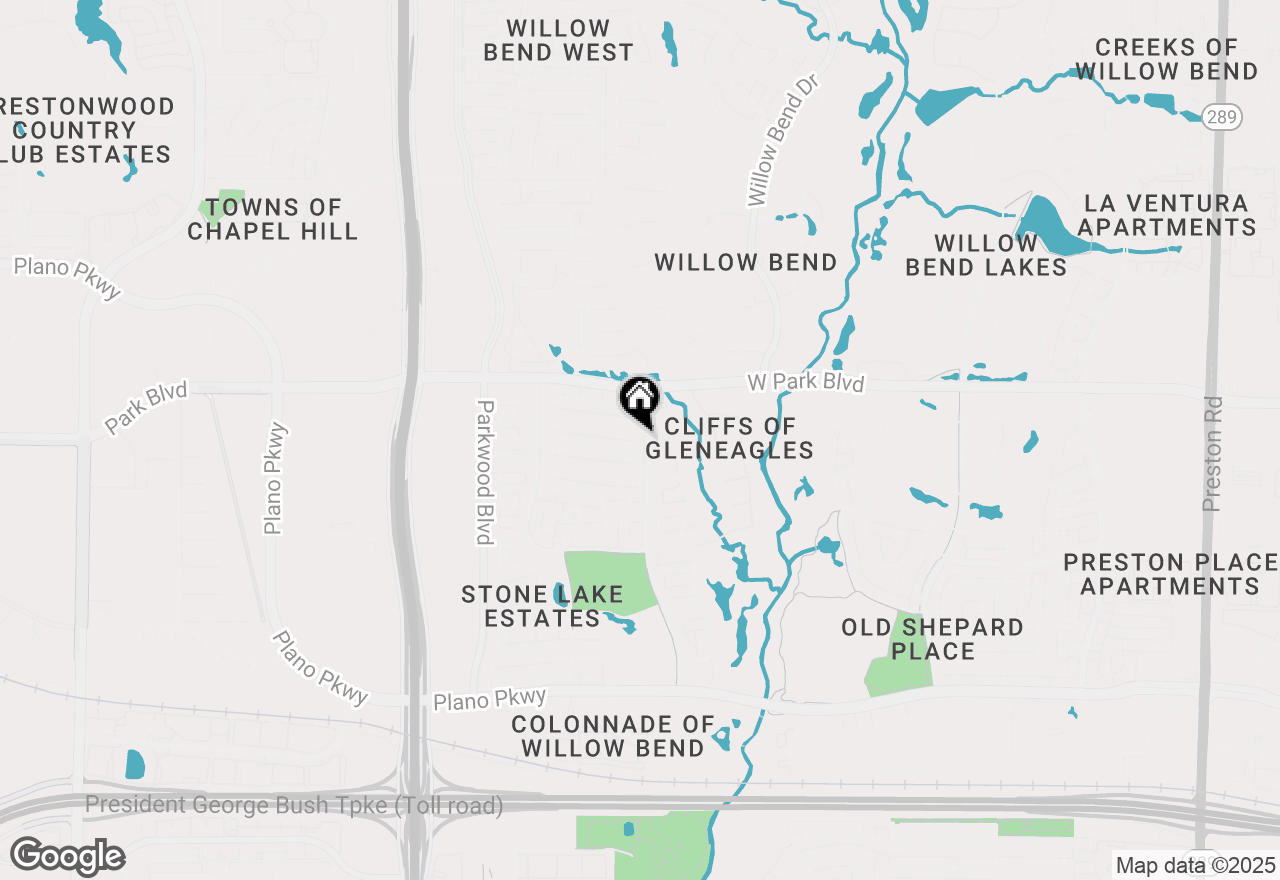 Map of 1820 Manor Lane, Plano, TX 75093