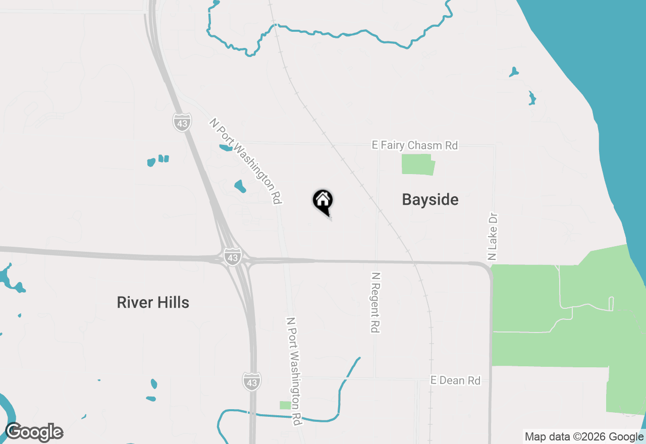 Map of 8927 N Navajo Rd, Milwaukee, WI 53217