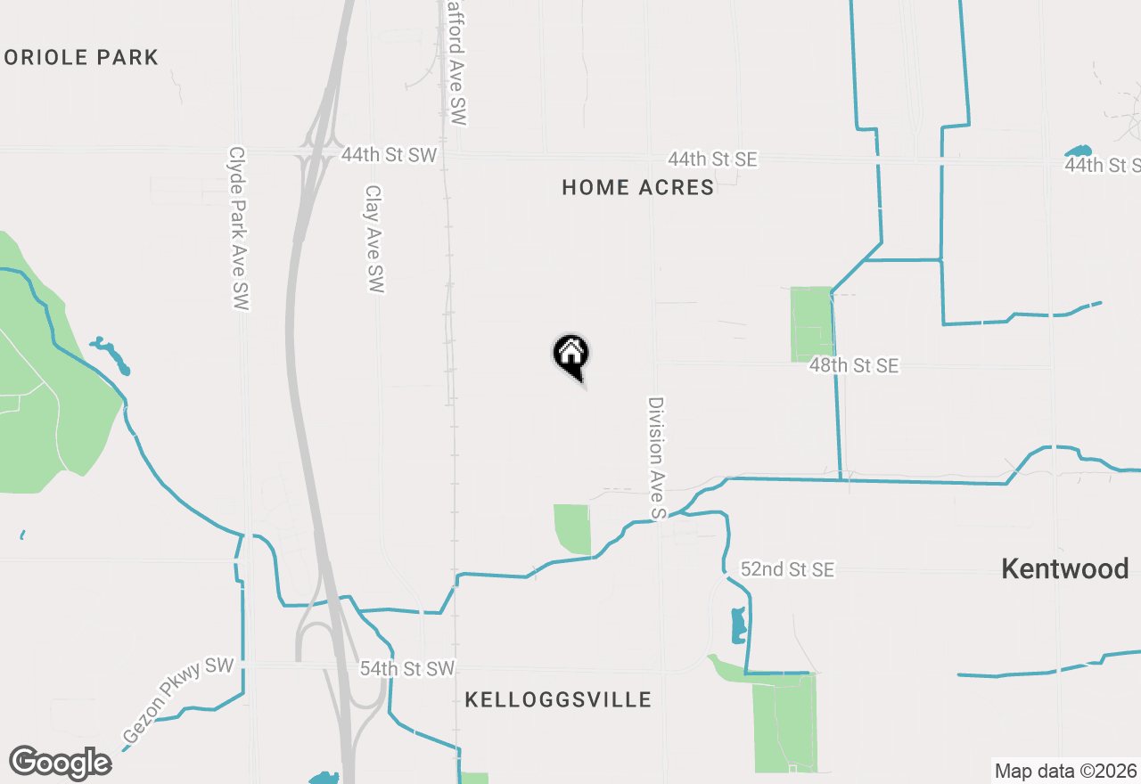 Map of 137 Holly Street Sw, Grand Rapids, MI 49548