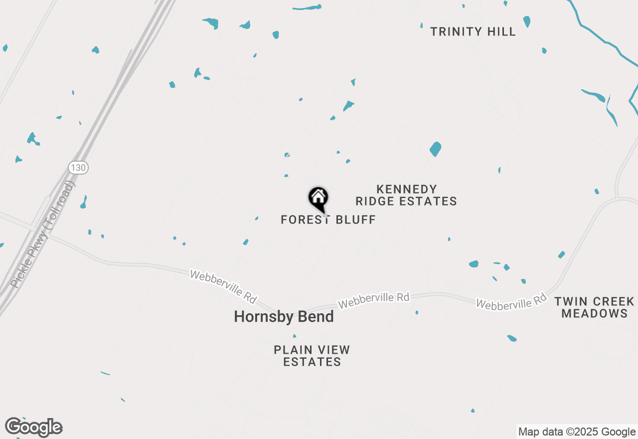 Map of 14903 Mossycup Ln, Austin, TX 78724
