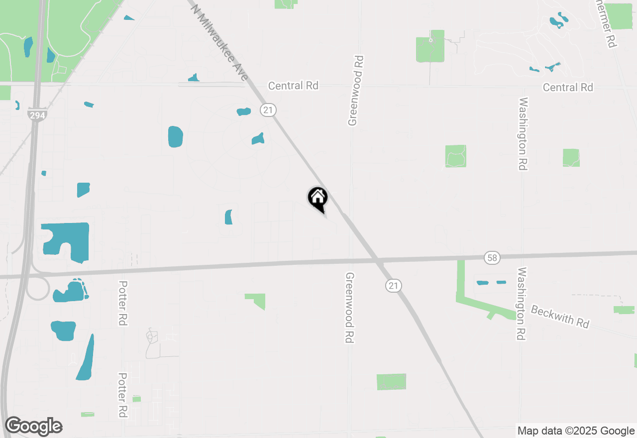 Map of 8664 Gregory Lane #E, Des Plaines, IL 60016