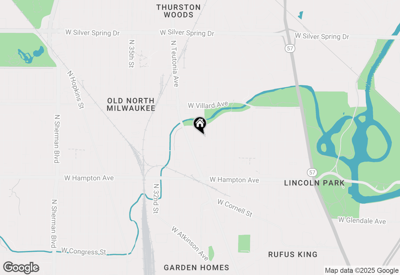 Map of 5021 N 27th St, Milwaukee, WI 53209