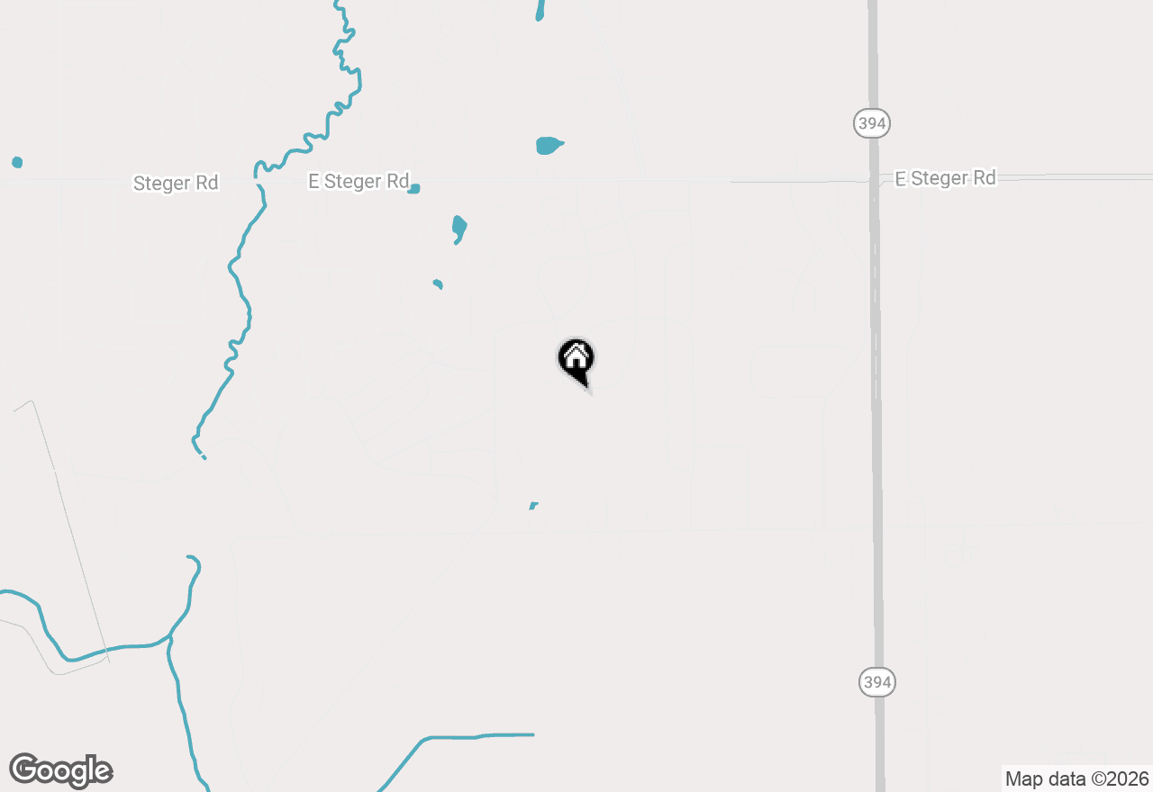 Map of 900 Carol Lane, Crete, IL 60417