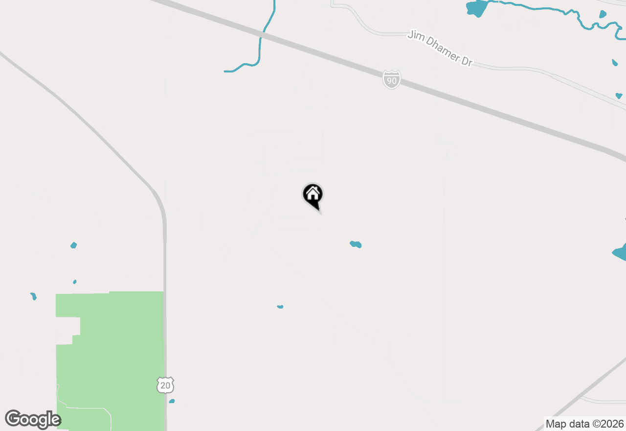 Map of 2631 Carlisle Lane, Hampshire, IL 60140