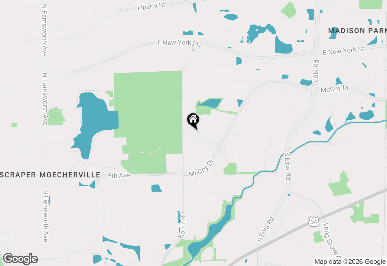 Map of 78 Forestview Lane, Aurora, IL 60502