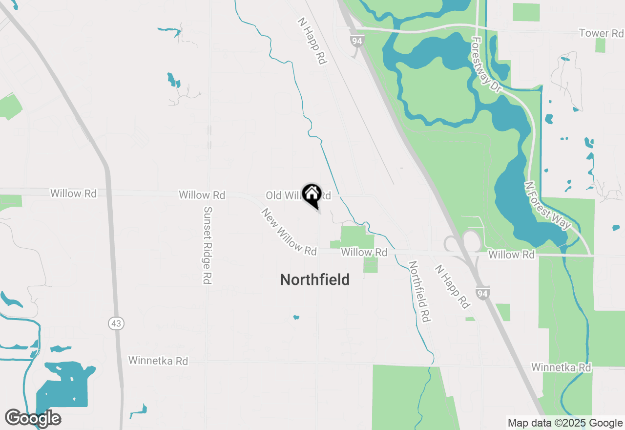 Map of 450 Wagner Road, Northfield, IL 60093