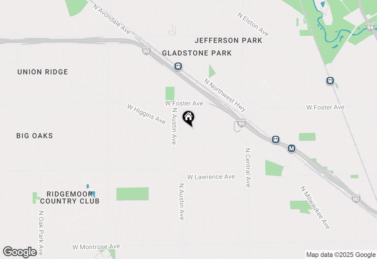 Map of 5910 W Higgins Avenue #2, Chicago, IL 60630