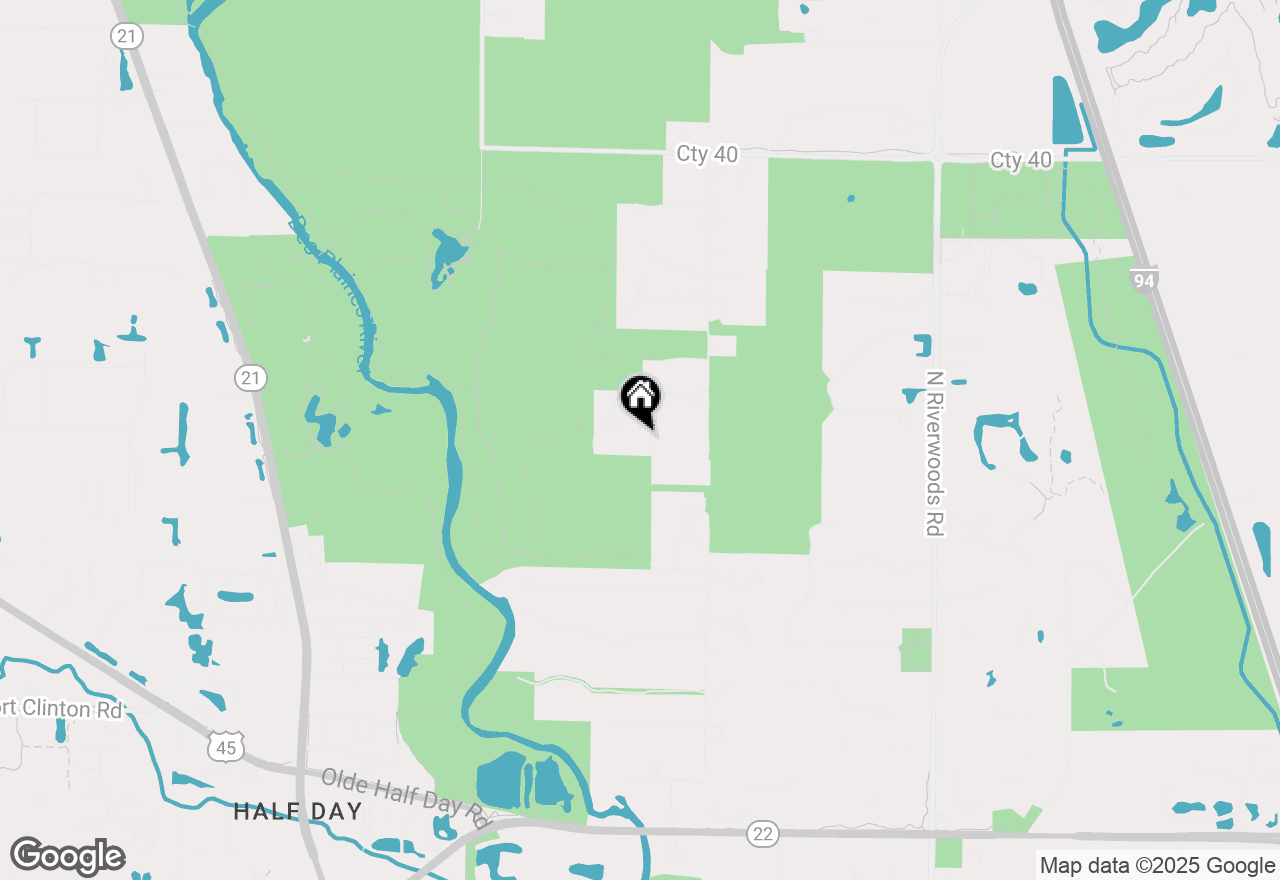 Map of 24132 N Bridle Trail Road, Lake Forest, IL 60045