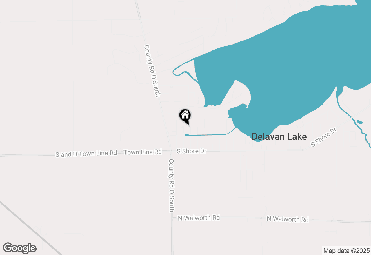 Map of 4214 Poplar Dr, Delavan, WI 53115