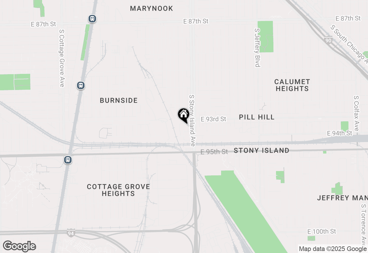 Map of 9342 S Harper Avenue, Chicago, IL 60619