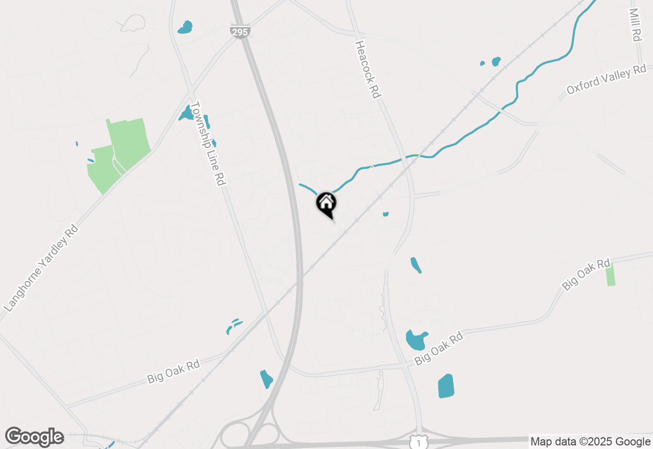 Map of 7902 Spruce Mill Drive #649, Yardley, PA 19067