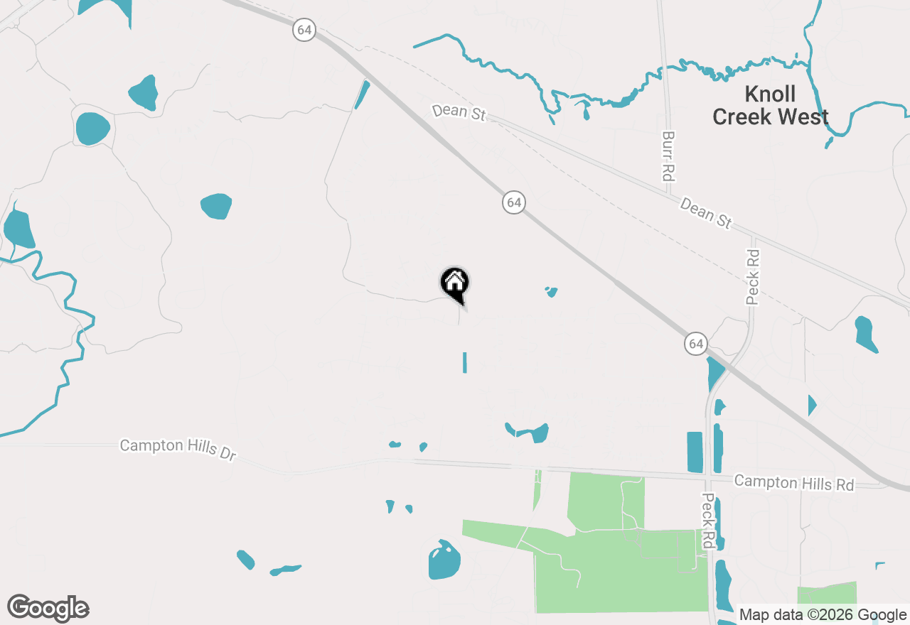 Map of 39W016 W Hilltop Drive, St. Charles, IL 60175