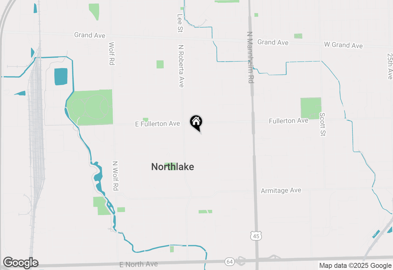 Map of 325 E Medill Avenue, Northlake, IL 60164