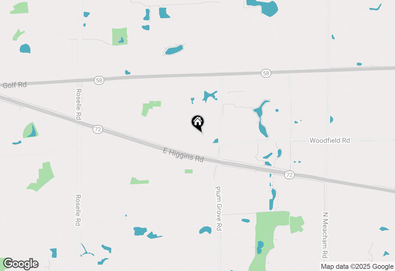 Map of 617 Manomet Court, Schaumburg, IL 60173