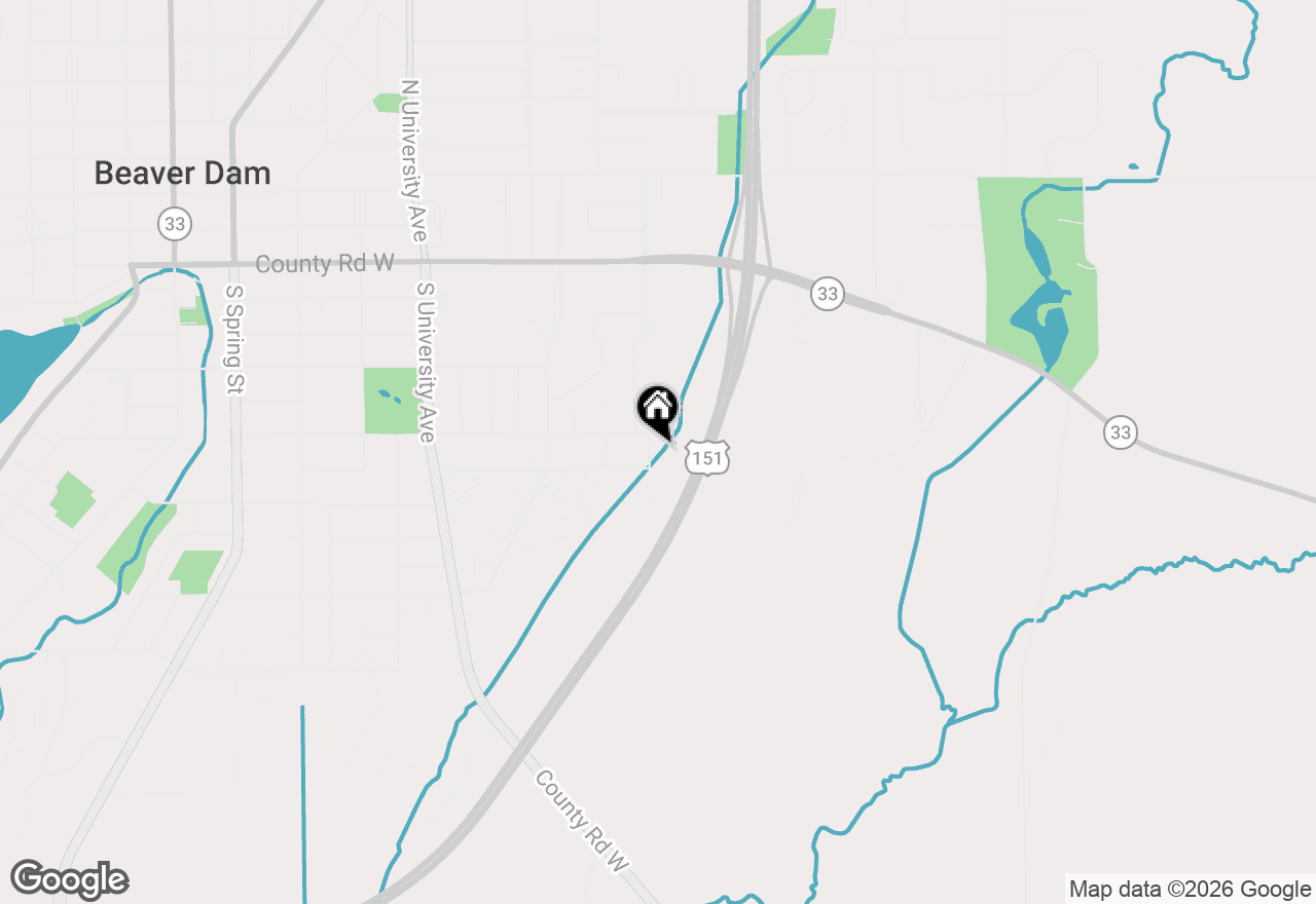 Map of 507 Monroe Street, Beaver Dam, WI 53916