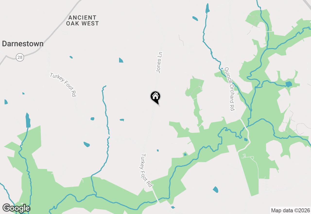 Map of 39 Triple Crown Court, Gaithersburg, MD 20878