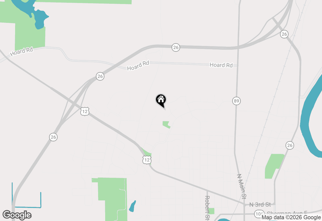 Map of 1000 Apache Ct, Fort Atkinson, WI 53538
