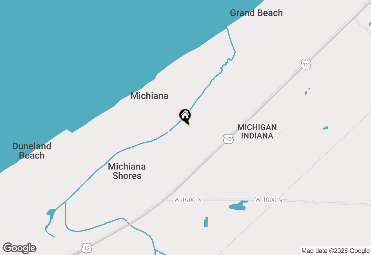 Map of 4035 Choctaw Trail, New Buffalo, MI 49117