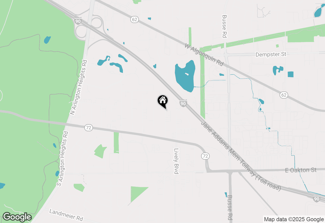 Map of 1055 Pauly Drive, Elk Grove Village, IL 60007