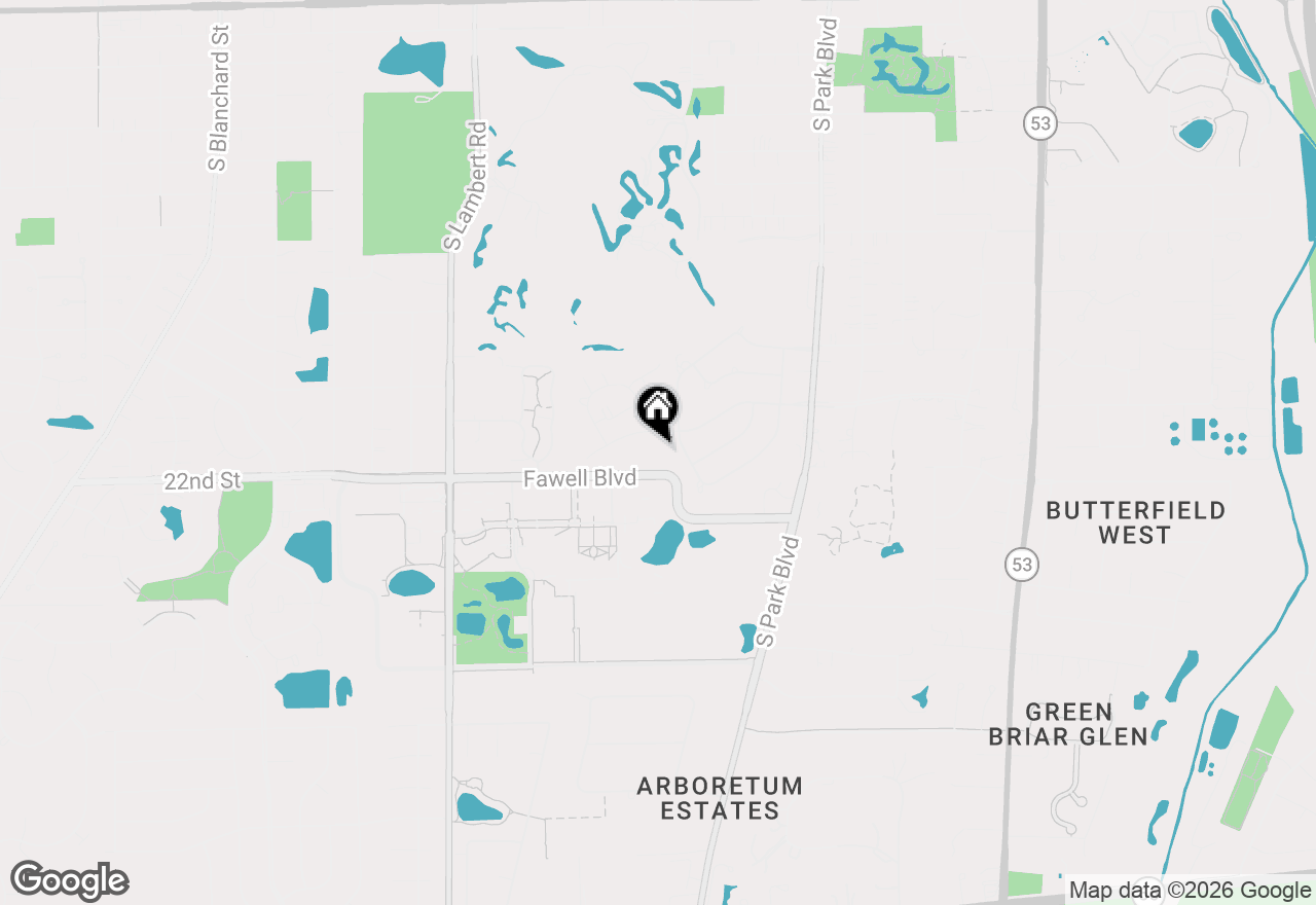 Map of 470 Fawell Boulevard #508, Glen Ellyn, IL 60137