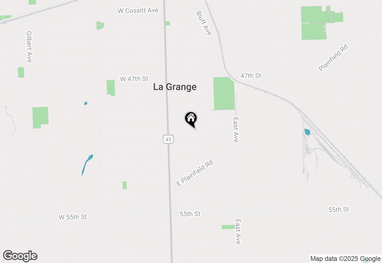 Map of 804 8th Avenue, La Grange, IL 60525
