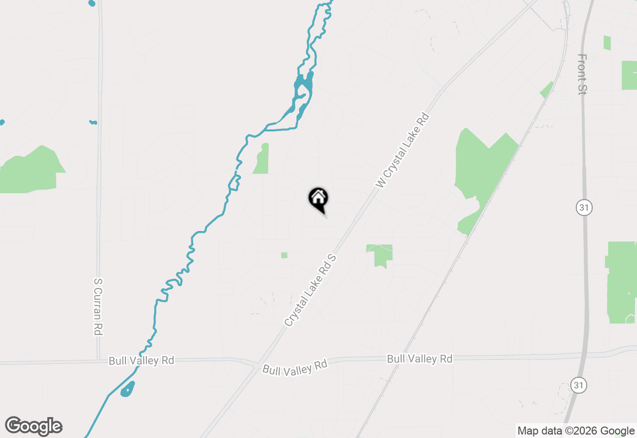 Map of 110 N Ashland Drive, Mchenry, IL 60050