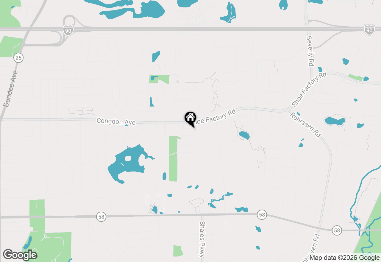 Map of 6065 Irene Drive, Hoffman Estates, IL 60192