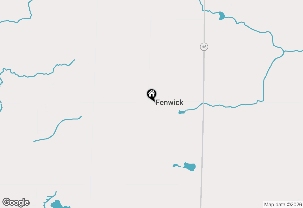 Map of 517 W Fenwick Road, Fenwick, MI 48834