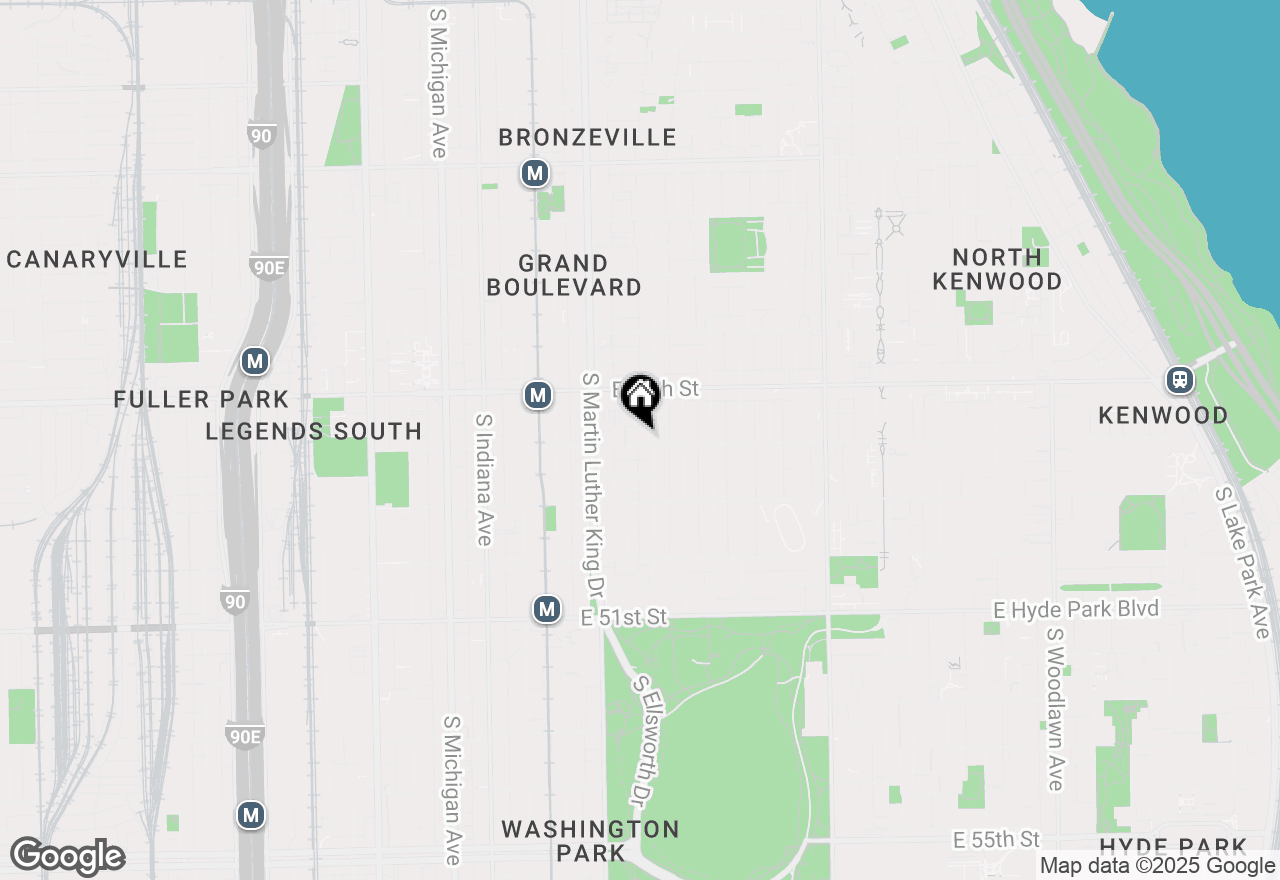 Map of 444 E 48th Street #B3, Chicago, IL 60615