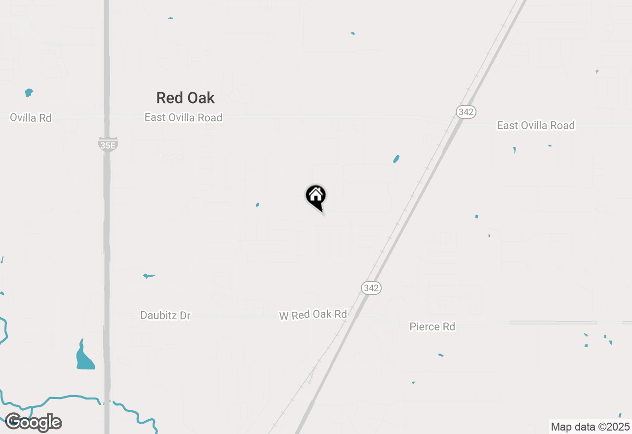 Map of 103 High Meadow Road, Red Oak, TX 75154