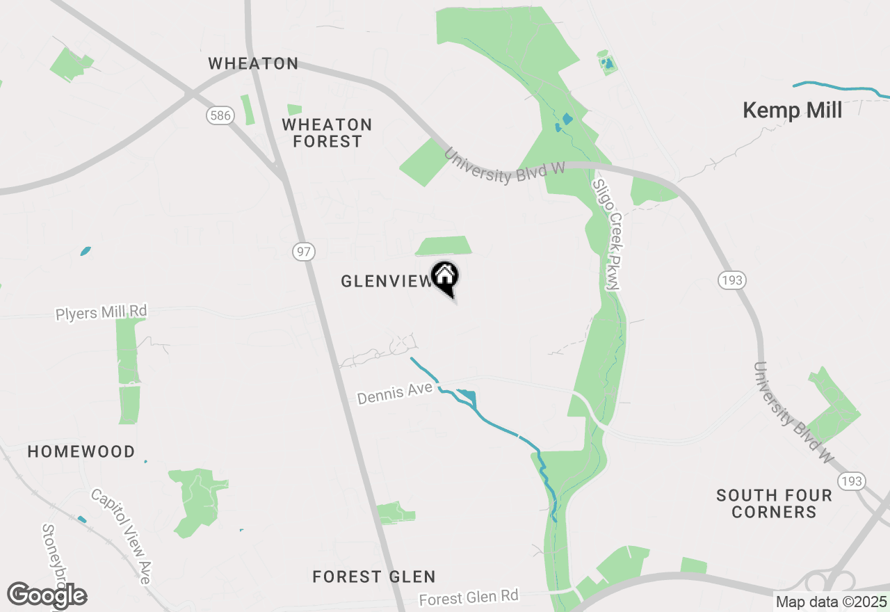 Map of 1710 Glenkarney Place, Silver Spring, MD 20902