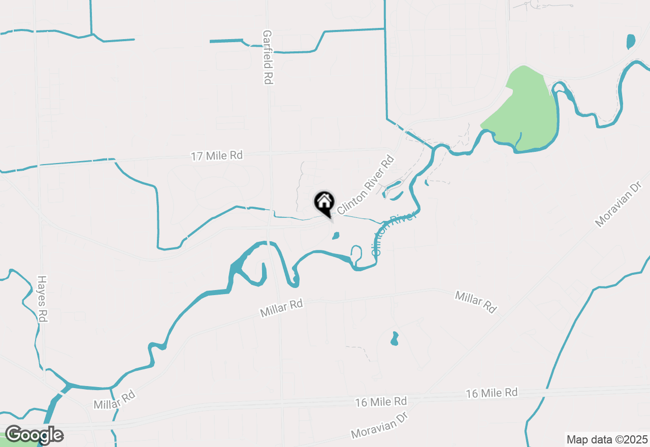 Map of 17140 Clinton River Road 14a, Clinton Township, MI 48038