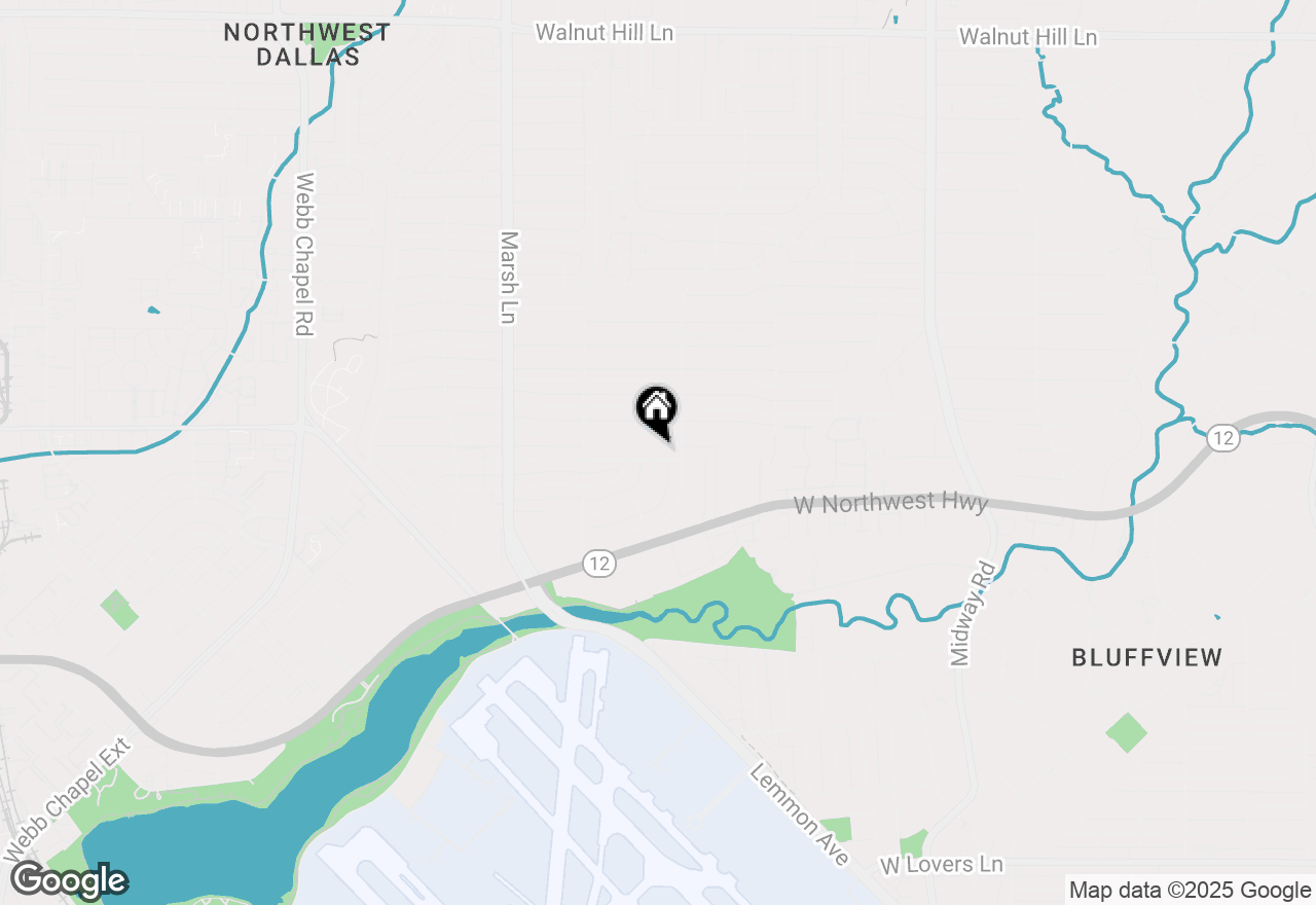 Map of 3905 Wemdon Drive, Dallas, TX 75220