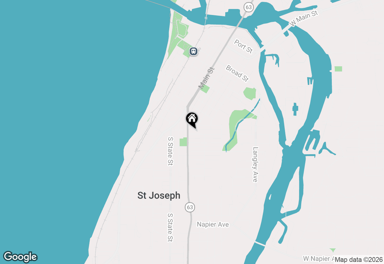 Map of 811 Michigan Avenue, St. Joseph, MI 49085
