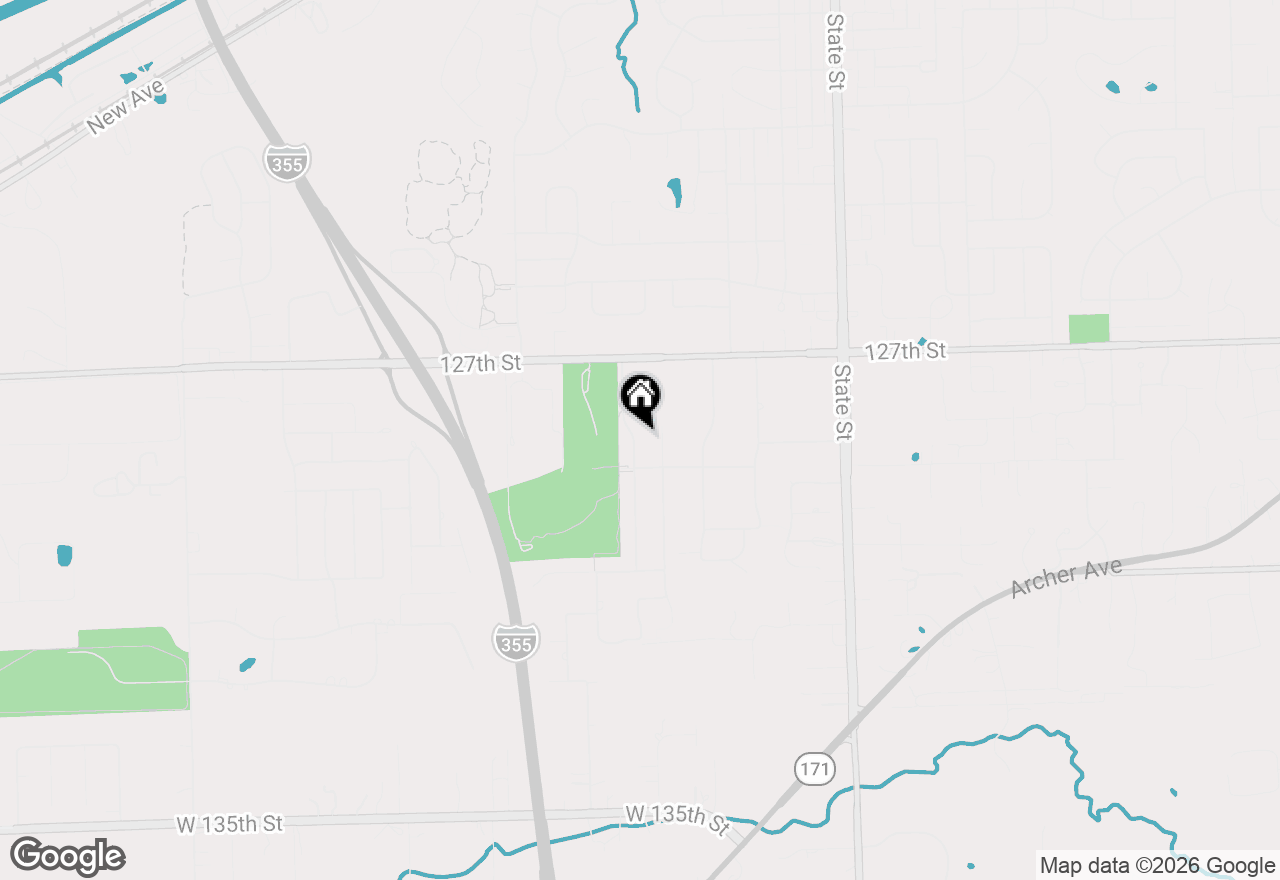 Map of 1233 Eagle Crest Drive, Lemont, IL 60439