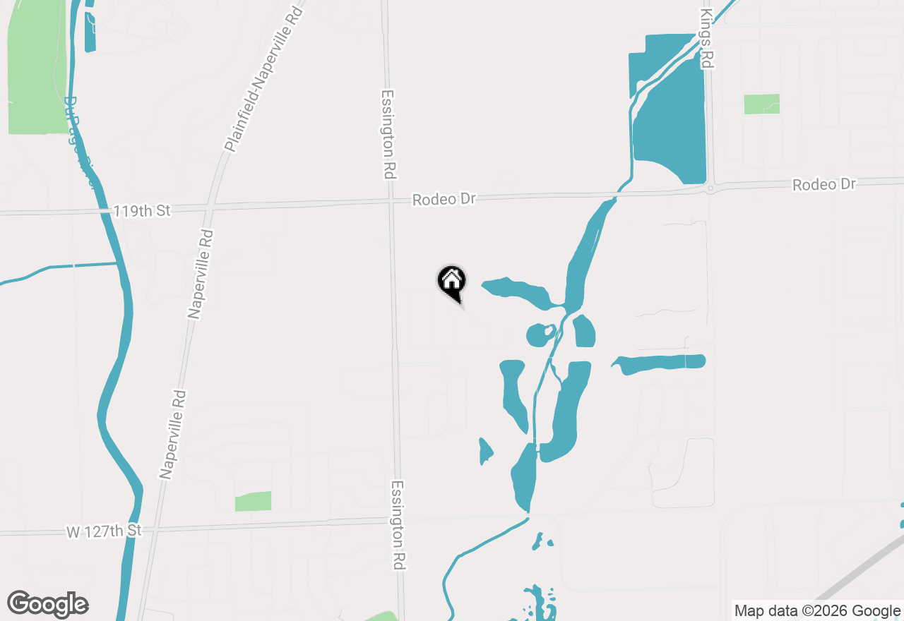 Map of 1096 Patricia Drive, Bolingbrook, IL 60490