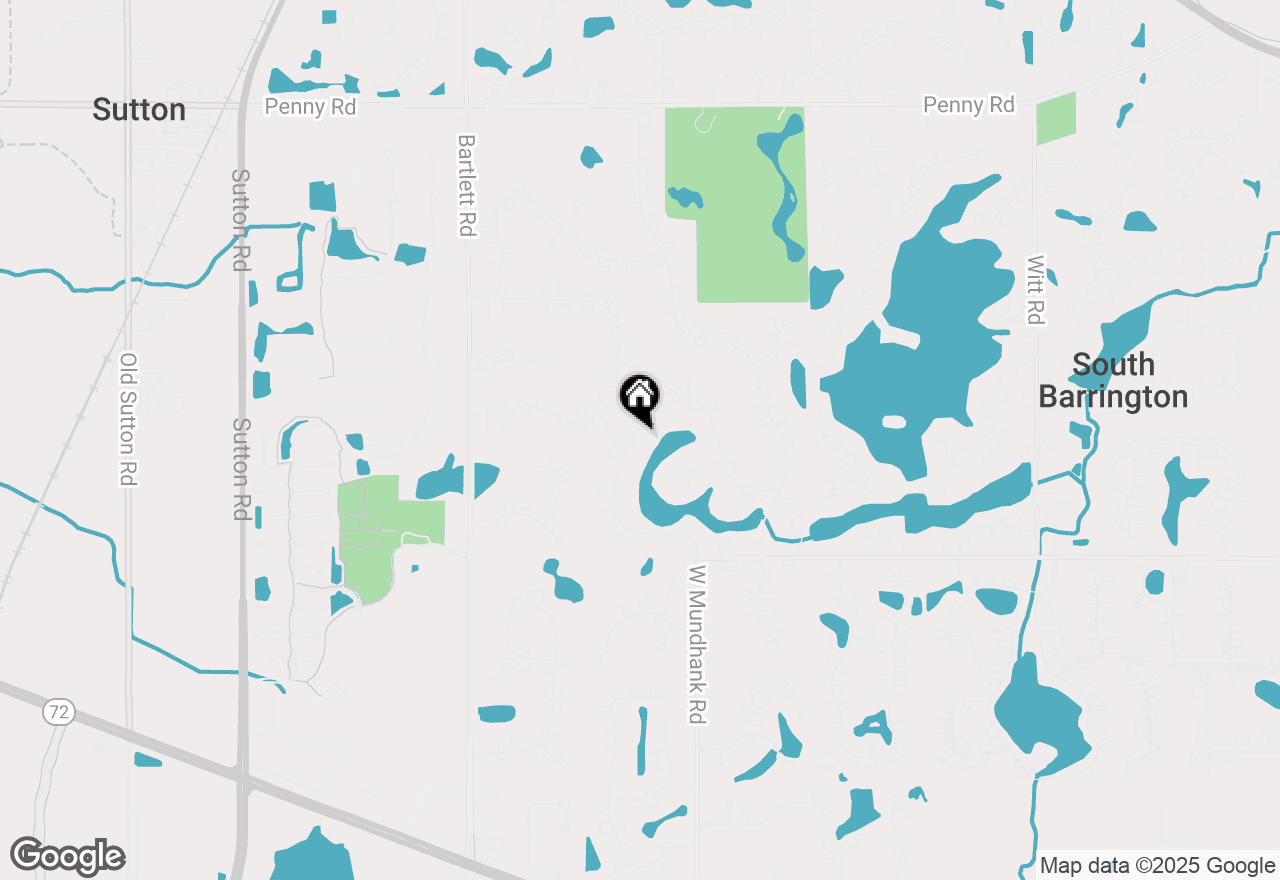 Map of 19 Champlain Road, South Barrington, IL 60010