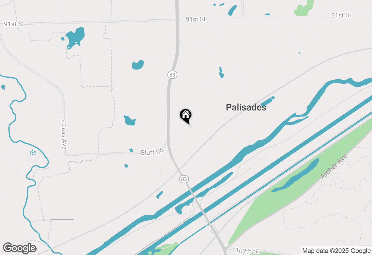 Map of 1150 Secret Forest Drive, Burr Ridge, IL 60527