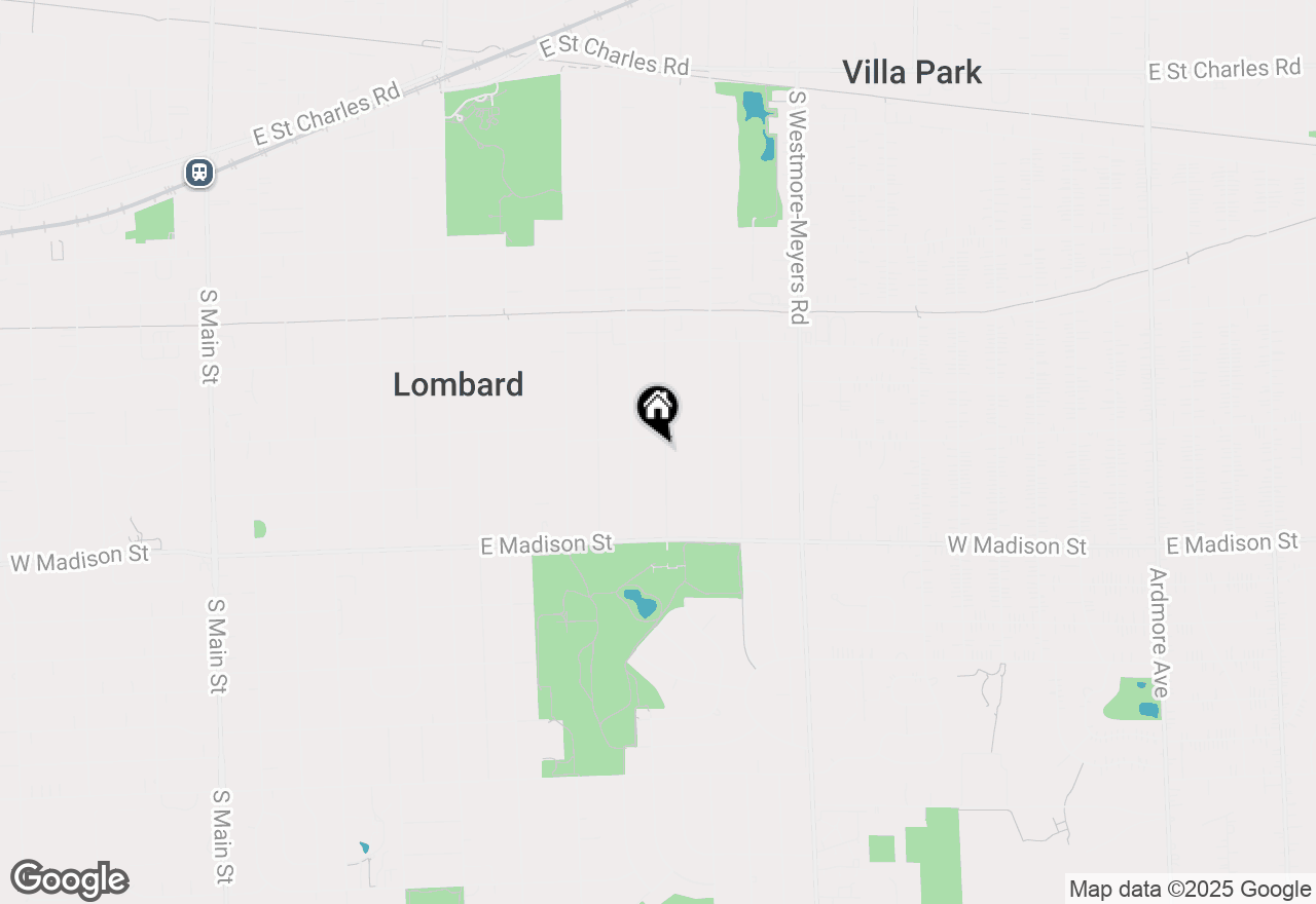 Map of 510 S Chase Avenue, Lombard, IL 60148