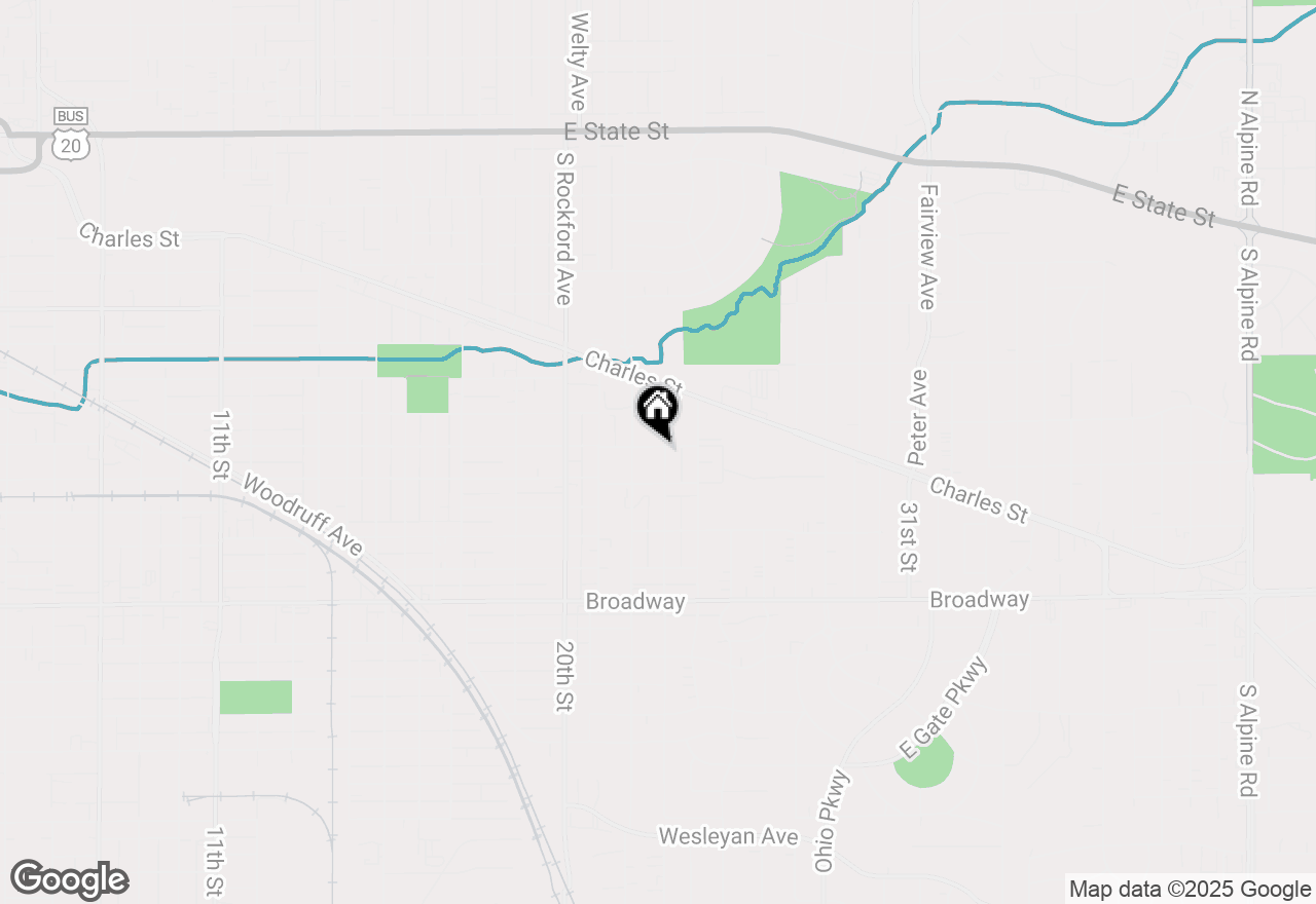 Map of 2617 9th Avenue, Rockford, IL 61108