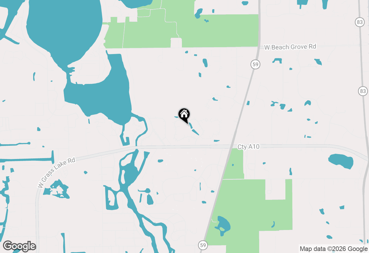 Map of 40484 Sunset Drive N, Antioch, IL 60002
