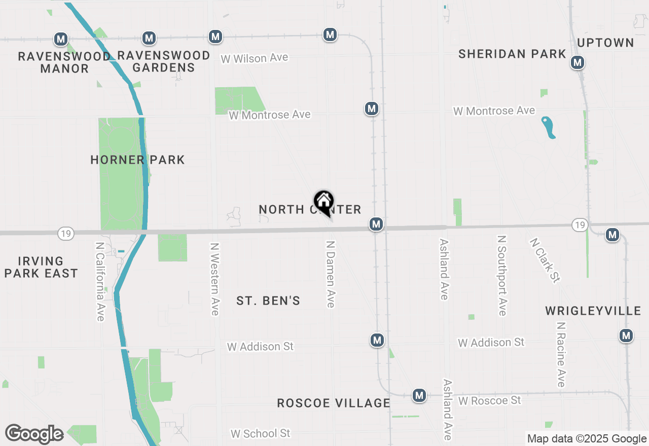 Map of 4010 N Lincoln Avenue #401, Chicago, IL 60618