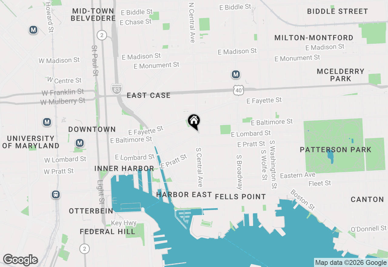 Map of 1149 Watson Street, Baltimore, MD 21202