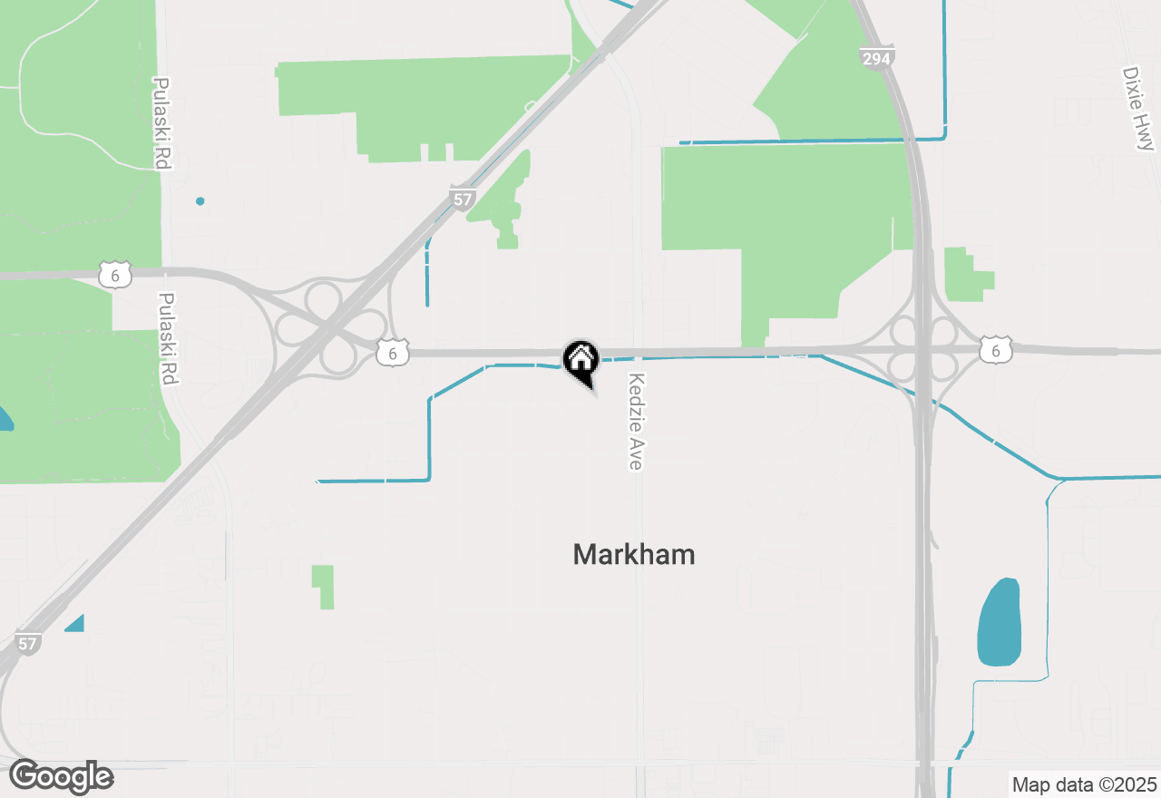 Map of 3304 W 160th Street, Markham, IL 60428
