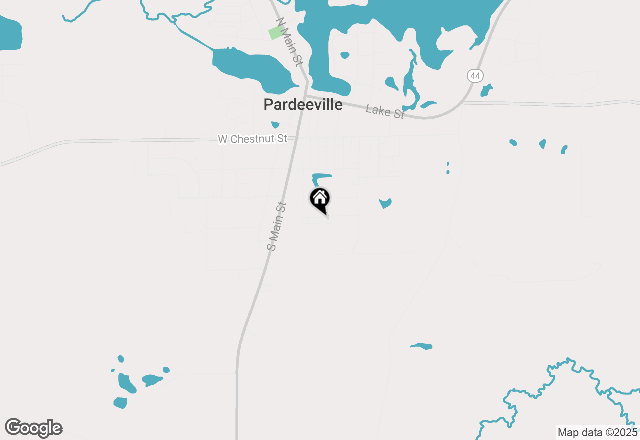 Map of 315 Willow Street, Pardeeville, WI 53954