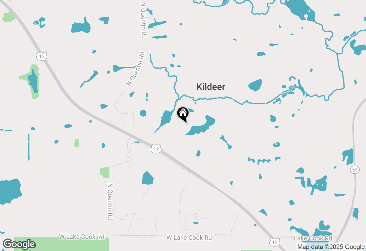 Map of 20862 N Buffalo Run Street, Kildeer, IL 60047