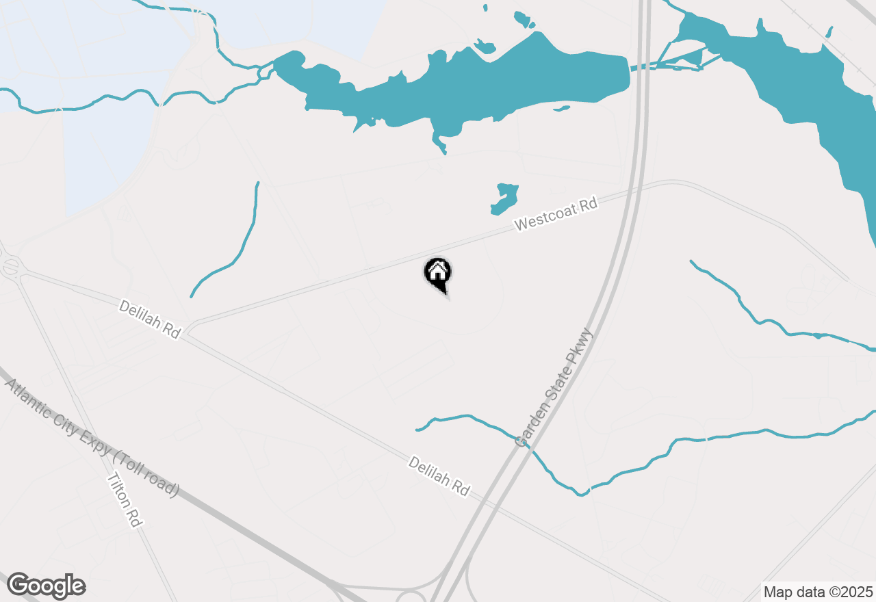 Map of 131 Malibu Drive, Egg Harbor Township, NJ 08234